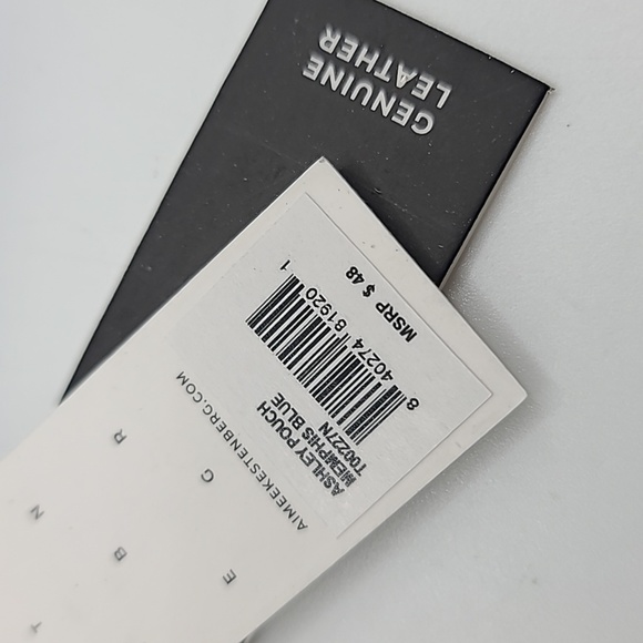 CLEARANCE Aimee Kestenberg Ashlee Pouch, Memphis Blue - Picture 5 of 5